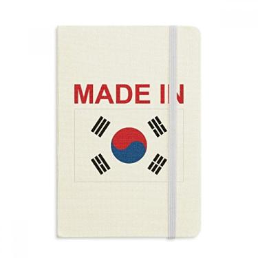 Imagem de Diário clássico feito na Coreia do Sul com capa dura em tecido oficial