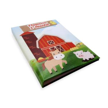 Imagem de Album 15X21 Fazendinha Personalizado C/ Nome - 200 Fotos