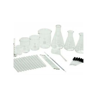 Imagem de Kits Educativos - Kit de Vidraria 156 Peças para Laboratório