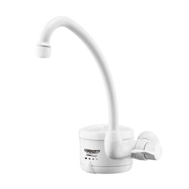 Imagem de Torneira Elétrica Loren Easy Branca Lorenzetti De Parede 5500w - 220v