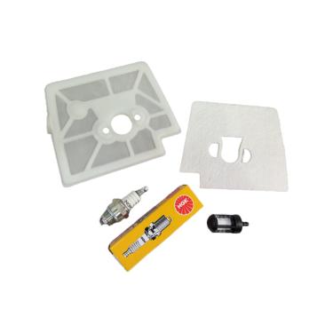 Imagem de Filtro de Ar Gasolina Vela Compatível Roçadeira Fs160 Fs220 Fs280 Fs290