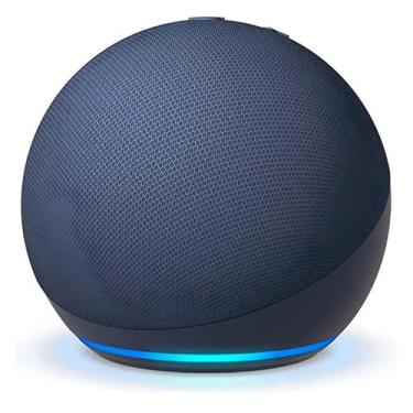 Imagem de Amazon Echo Dot 5Th Gen Com Assistente Virtual Alexa Azul