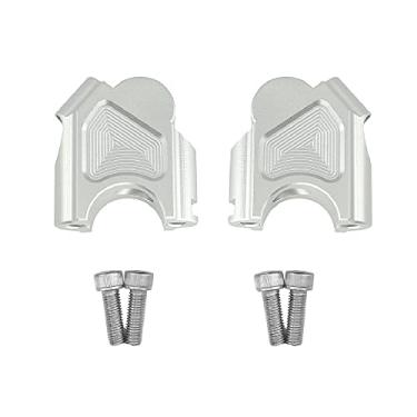 Imagem de Suporte de guidão de 28 mm para BMW F800GT F800GS ADV Adventure 2014-2018 motocicleta CNC guidão elevador adaptador de braçadeira de montagem estendida