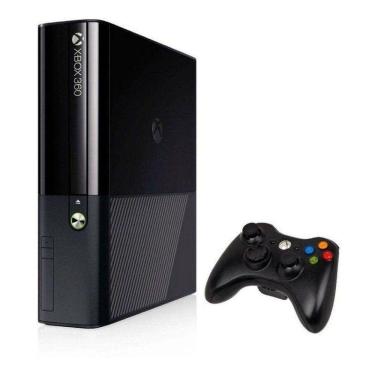Imagem de Microsoft Xbox 360 Super Slim 250gb + 3 Jogos Standard Cor Preto