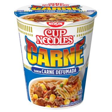Imagem de Nissin Cup Noodles Sabor Carne Defumada 69G
