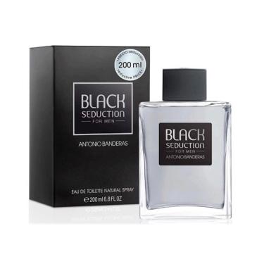 Imagem de Perfume Antonio Banderas Seduction in Black EDT Masculino 200ml