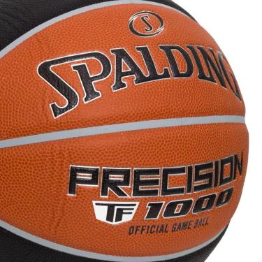 Imagem de Bola De Basquete Spalding Tf-1000 Precision FIBA - Laranja e Preto