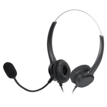 Imagem de Fone De Ouvido Headset Corp Duo Usb Telemarketing CallCenter Home Offi