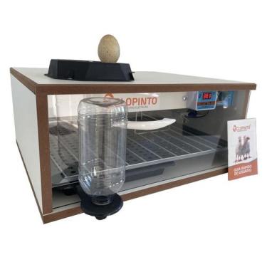 Imagem de Chocadeira Automática - 80 Ovos + Ovoscópio e Água Automática - ECLOPI