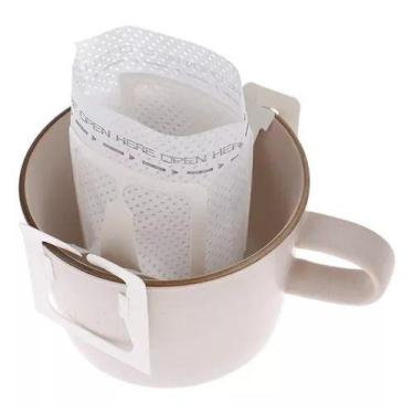 Imagem de Praticidade e Sabor em um Coador de Café Individual Descartável - Apro