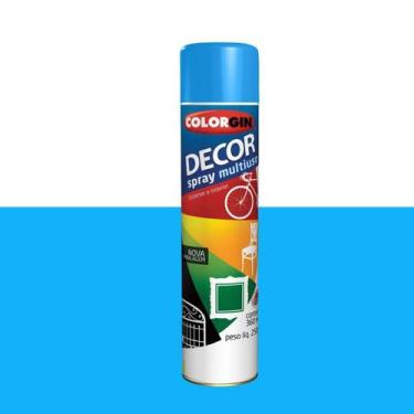 Imagem de Spray Decor Multiuso Colorgin 360ml, Azul Médio