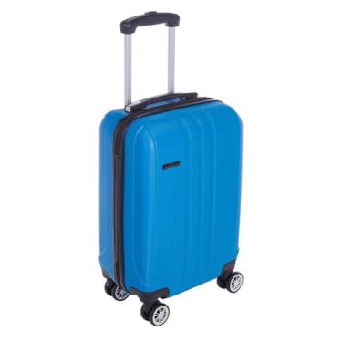 Imagem de Mala Viagem Bordo Gama 10 kg Rodas 360º ABS Cadeado Sestini, Azul