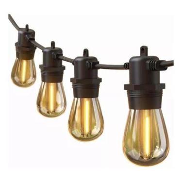 Imagem de Luzes De Corda Energia Solar Lâmpada De Decoração De Natal - SHOP ALTE