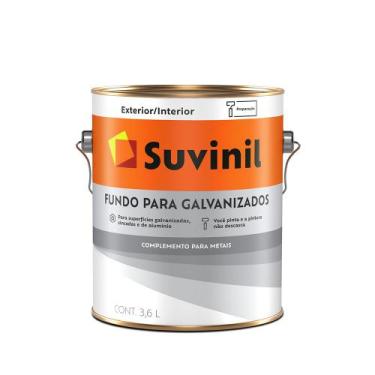 Imagem de Fundo para Galvanizados 3.6L - Suvinil - 54627033 - Unitário - BASF