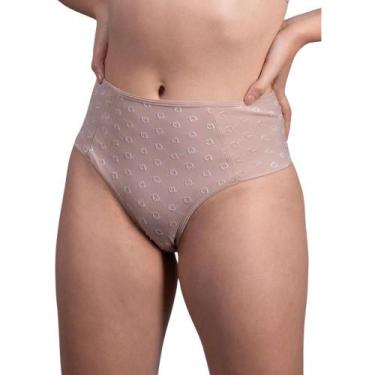 Imagem de Calça Laterais Duplas Duloren 129734 Lycra, P, Beige foncé