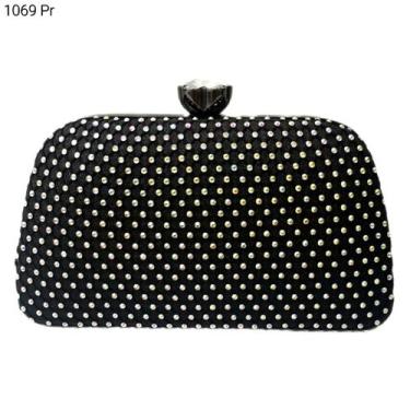 Imagem de Bolsa Clutch / Strass / Festa / Casamento / Balada 1069 - H2 bolsas, P