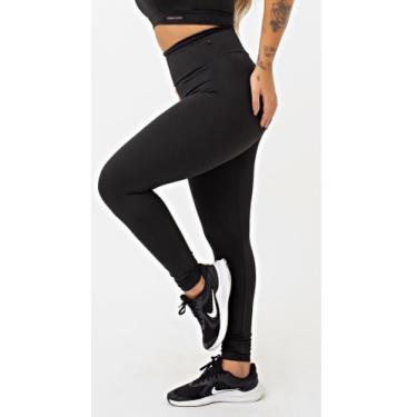Imagem de Calça Legging Feminina Academia Fitness - BELLA CREATIVE, Preto, G