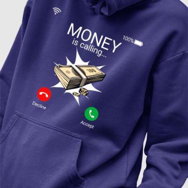 Imagem de Blusa Moletom Genuine Grit Masculina Estampada Algodão 30.1 Money Call