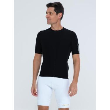 Imagem de Camisa Ciclismo Masculina Fit Pro Preta Savancini (4110), M