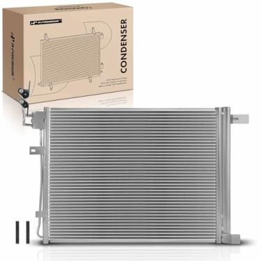 Imagem de A-Premium Condensador A/C de ar condicionado compatível com Nissan Frontier 2020-2021 3,8L, número de substituição 921009BT0B