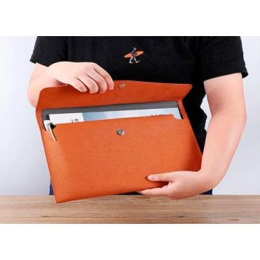 Imagem de Pasta Envelope Executiva Oficio A4 Couro Tablet Malote - Benoar