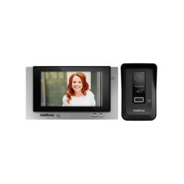 Imagem de Kit Videoporteiro Wi-Fi Intelbras Allo wT7  Interfone Completo