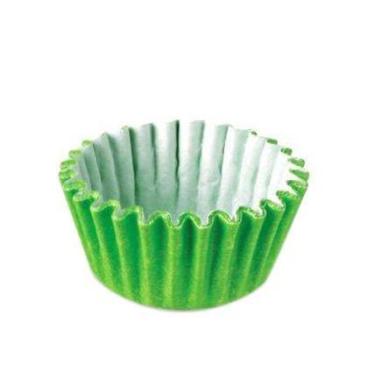Imagem de Forminha de Papel Lisa Número 5 - 100 Un - Junco, Verde escuro