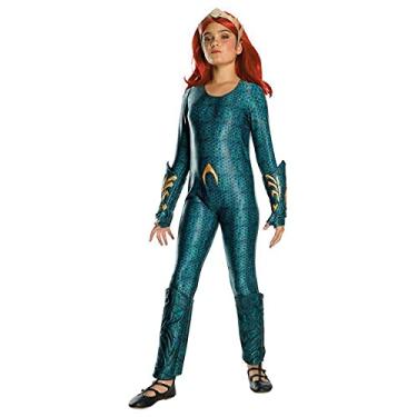 Imagem de Rubies Fantasia de luxo oficial DC Aquaman The Movie, Mera Girls - Grande 8-10 anos Halloween