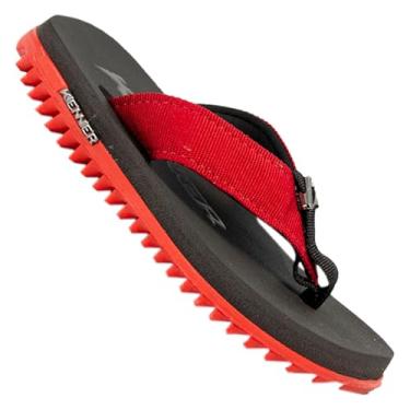 Imagem de Chinelo Infantil Kenner Kivah Kids Drq-02 34 Preto/Vermelho