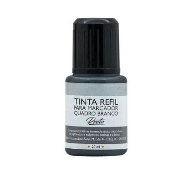 Imagem de Refil de Tinta Para Caneta Marcador de Branco - BRW, PRETO