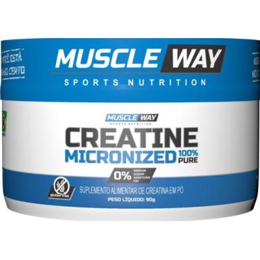 Imagem de Creatine Micronized 100% Pure Pote 90g - Muscle Way