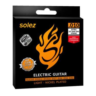 Imagem de Encordoamento Solez Guitarra 010 Slg10ga Gray Alloy Inox