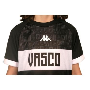 Imagem de Kit Vasco Camiseta e Shorts Infantil Oficial Kappa-Masculino