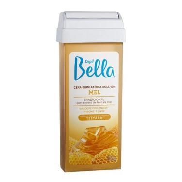 Imagem de Cera Depilatória Roll-on Refil Mel 100g - Depil Bella
