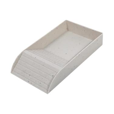 Imagem de ＡＷＨＡＯ Prato de alimentação de tartaruga, tigela de terrário, tigela para répteis, alimentador de tartaruga para hamster, Granite L