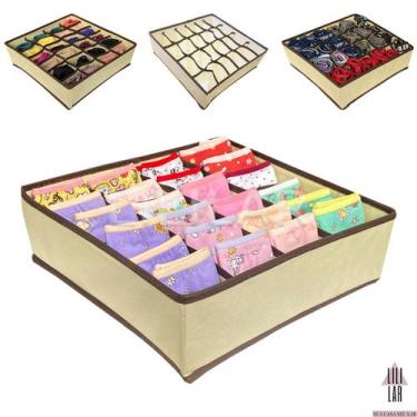 Imagem de Organizador de Gavetas para Calcinha Cueca Meia com 24 espaços - SHOW 