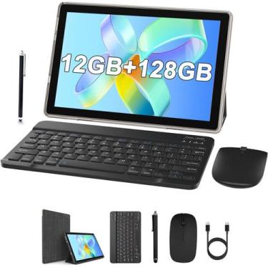 Imagem de Tablet ZZB 2 em 1 de 10 polegadas 12 GB RAM 128 GB ROM Android 13