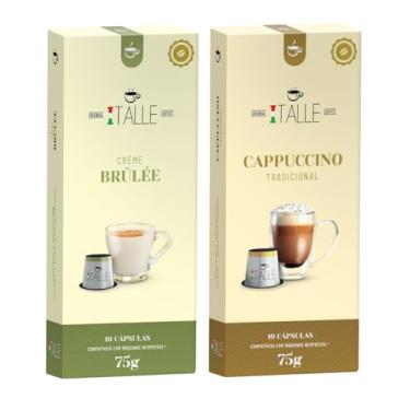 Imagem de Cápsulas Compativeis Nespresso Cappuccino Café Italle 20 Unid