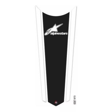 Imagem de Adesivo Faixa Gravata Tanque Resinado Cg Apinestars 073 - Resitank