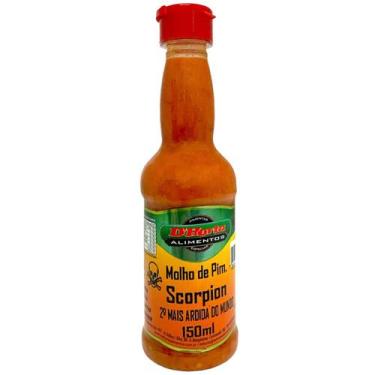 Imagem de Molho de Pimenta Scorpion D'horta 150ml - A 2ª Mais picante - Nativa