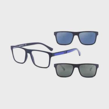 Imagem de Kit Óculos Emporio Armani Clip-On 0EA4115