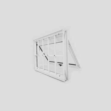 Imagem de Janela de Alumínio Maxim Ar 40x60cm Com Grade Lux Esquadrias