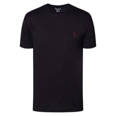 Imagem de Camiseta Reserva Regular Algodão PIMA Red Bird Preto-Masculino