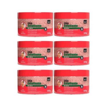 Imagem de Creme Esfoliante Soft Hair 300G Biosoft Melancia - Kit 6Un - Bio Soft