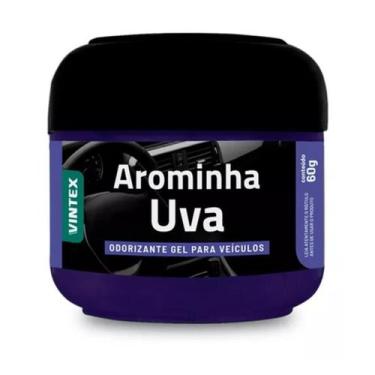 Imagem de Arominha Gel Fragrância Uva Cheirinho Automotivo - Vintex