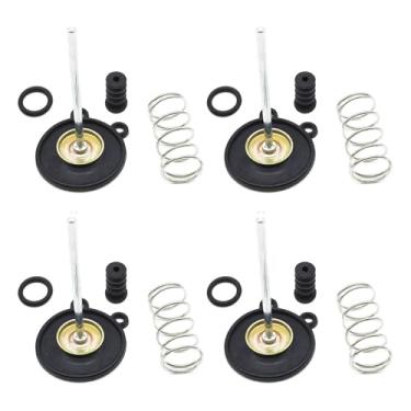 Imagem de Kit de reparo de reconstrução de carburador diafragma de bomba aceleradora para honda CB900C CB750L CB750 CB750C CB 750 CB900 CB900F (4 peças)