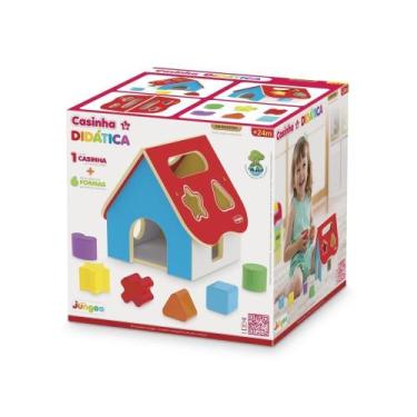 Imagem de Brinquedo de Encaixar Casinha Didática - Junges