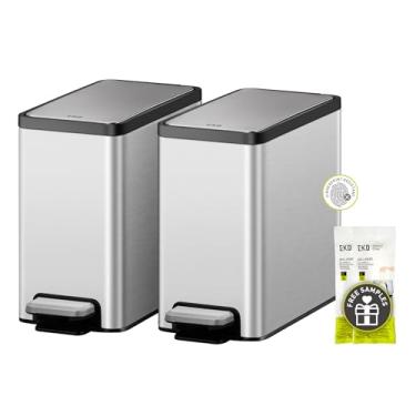 Imagem de Lixeira com Pedal EKO ESSENTIAL 30L+30L