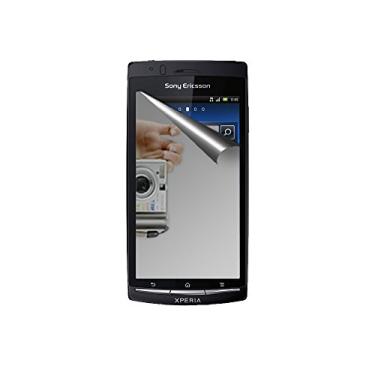 Imagem de Amzer Protetor de tela espelhado com pano de limpeza para arco Sony Ericsson Xperia - 1 pacote - embalagem de varejo - espelho