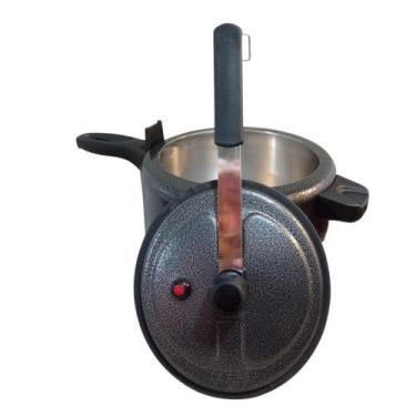 Imagem de Panela de Pressão 2,5L Pequena Entrega Imediata Preta - Couraça